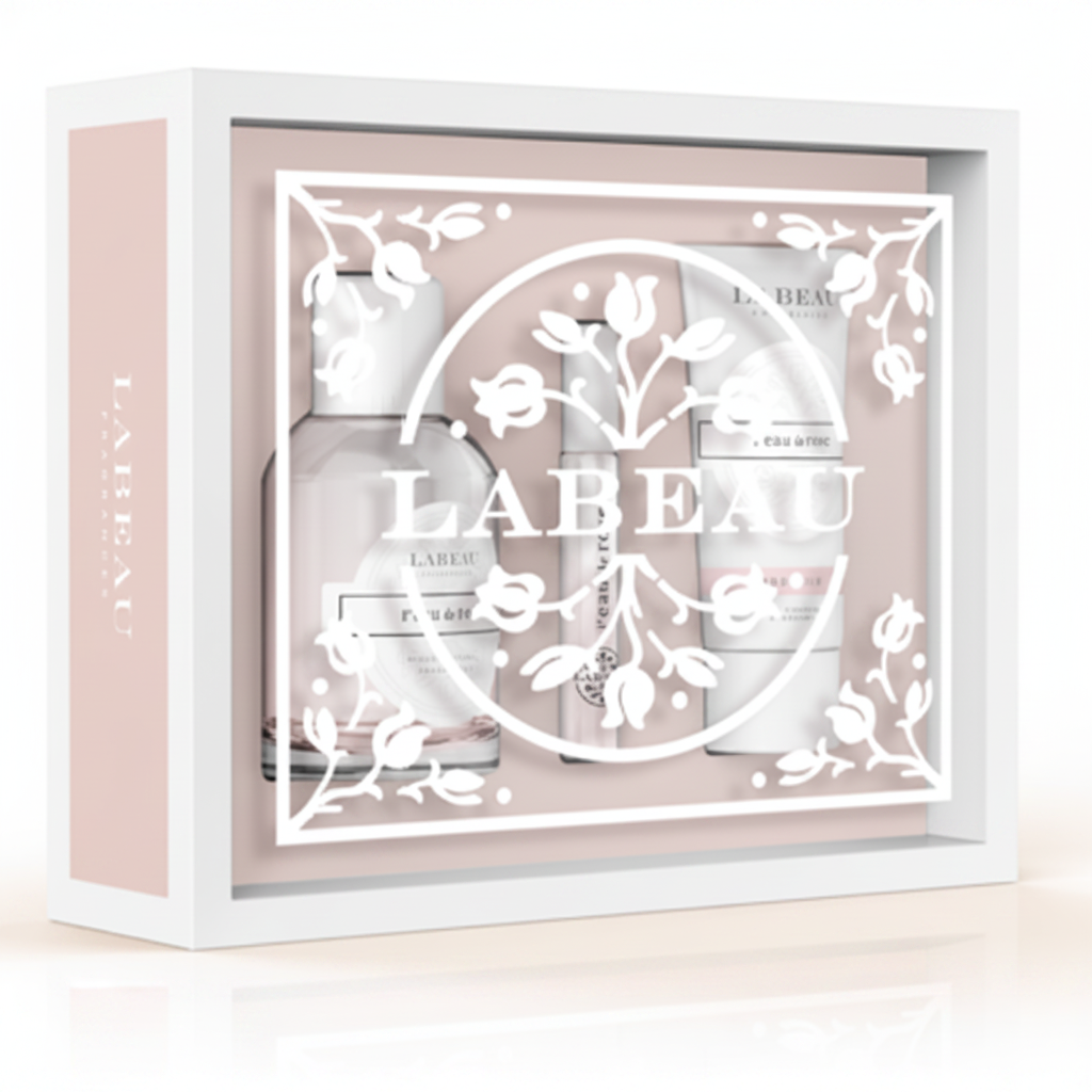 Estuche labeau rosa
