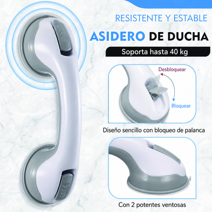 Pack de 2 Asideros de Seguridad con Ventosas