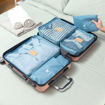 Set de Bolsas Organizadoras para Maletas 6 Piezas
