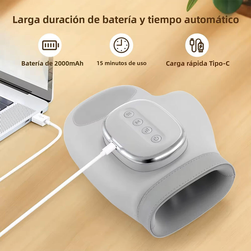 Masajeador de Manos Inteligente con Calor y Compresión