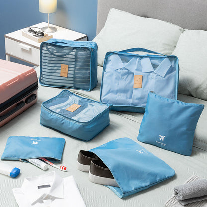 Set de Bolsas Organizadoras para Maletas 6 Piezas